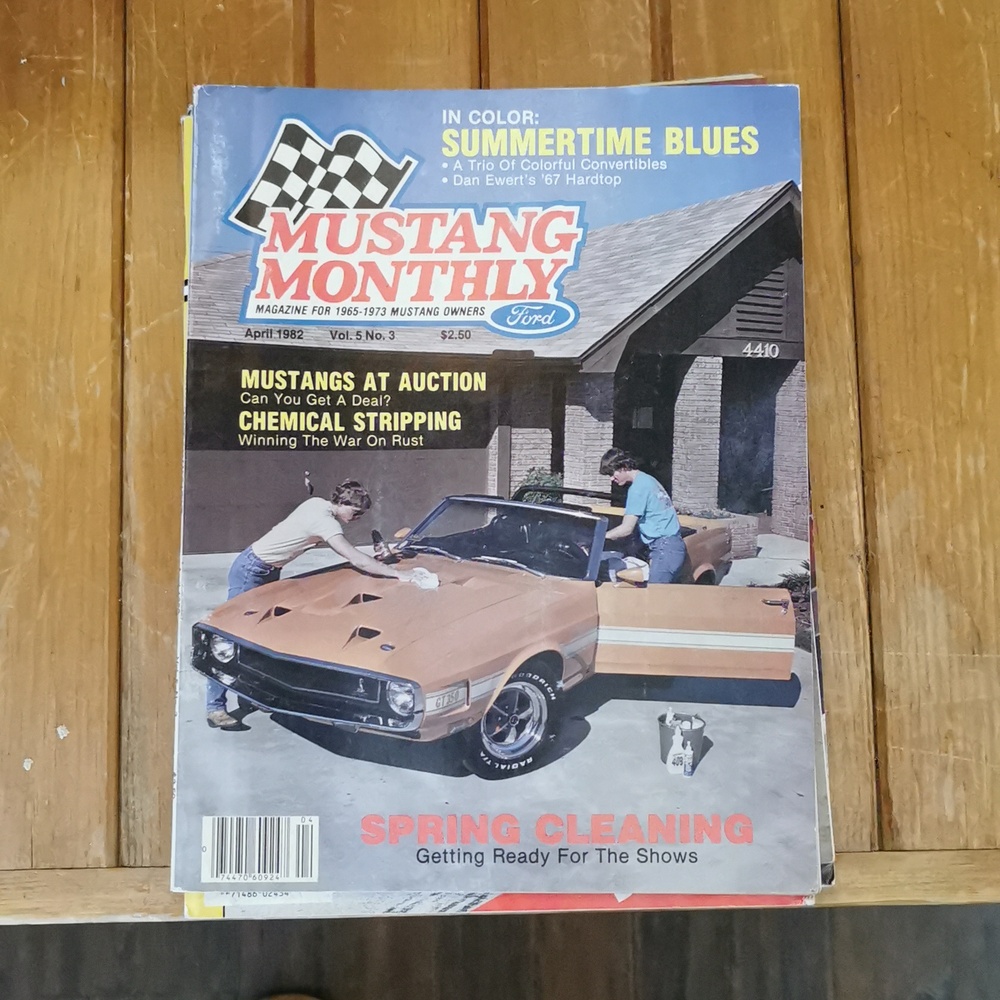 5 Vintage Mustang Magazines